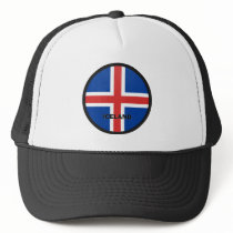 Island kvalitets- Roundel sjunker Trucker Kepsar