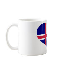 Island sjunker kaffe koppar
