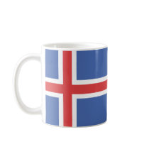 Island sjunker rånar kaffe muggar