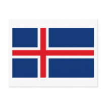 Island sjunker vykortet