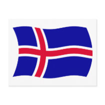 Island sjunker vykortet
