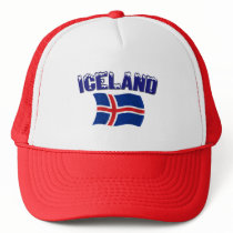 Island sjunker (w/inscription) mesh kepsar