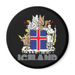 IsländareEmblem Magneter För Kylskåp