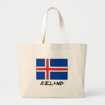 Islandflagga Tote Bag
