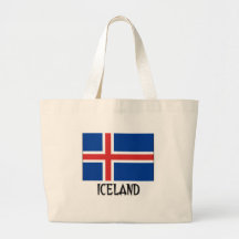 Islandflagga Tygkasse