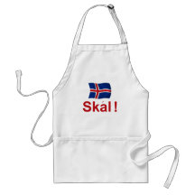 Isländska Skal! (Jubel) Förkläde