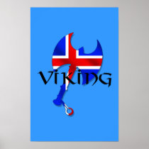 Isländska Viking gåvor för Island vänworldwid Affischer