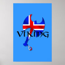 Isländska Viking gåvor för islandälskareworldwid Affischer