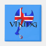 Isländska Viking gåvor för islandälskareworldwid Kylskåpsnagnet