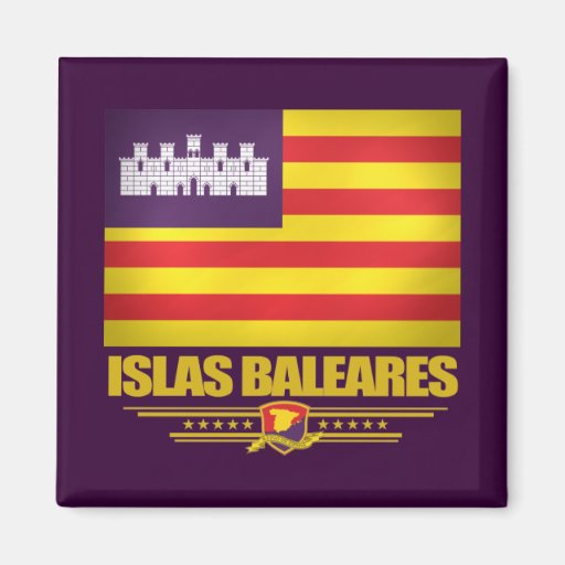 Islas Baleares (Balearic Island) Kylskåpmagneter