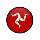 Isle Of Man quality Flag Circle Tshirts