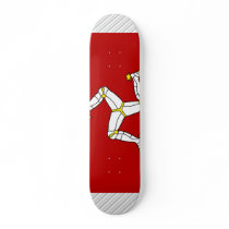 Islen av manen sjunker skateboards