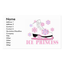 IsPrincess Rosa Visitkort