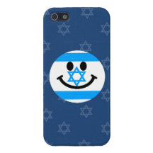 Israeli flag smiley face iPhone 5 cases