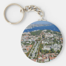 Istanbul - Sultanahmet (knäppas Keychain), Nyckel Ring