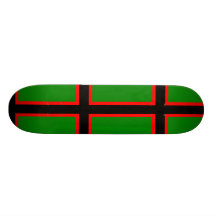 Itakarjalaisten Finland flagga Skate Board Deck