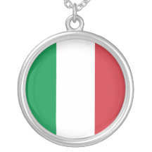 Italien - italiensk medborgareflagga anpassningsbara smycken