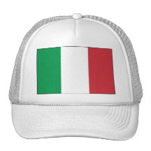 Italien - italiensk medborgareflagga kepsar