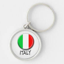 Italien Keychain Nyckel Ring