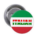 Italienare-Flagga av italien! Knapp Med Nål