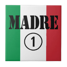 Italienare - talande mammor & mammor: Madre Numero Kakel