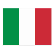 Italienflaggavykort