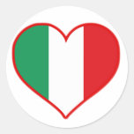 Italienkärlek Klistermärke
