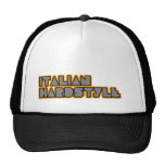 Italiensk hardstyle trucker kepsar