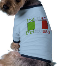 Italiensk Princess T-shirt För Hundar