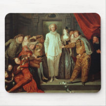 Italienska komiker, c.1720 musmattor