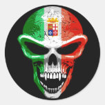 Italienskalleklistermärke