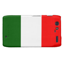 Italienskt flaggaDroid Razr mobilt fodral