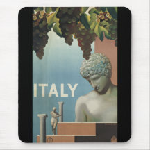 Italienvintageitalienare reser affischen musmatta