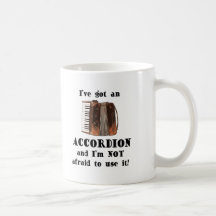 I've fick ett dragspel kaffe kopp