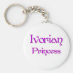 Ivoriansk Princess Nyckelring