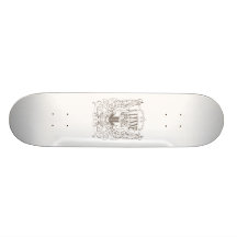 J.LYNNE-dräkt (R) påskyndade Starburst Scateboard Skateboards