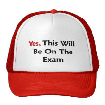 Ja ska detta är på examen keps