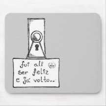 Já Volto Mouse Pad