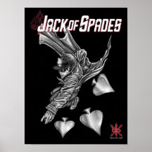 Jack av spadeaffischen