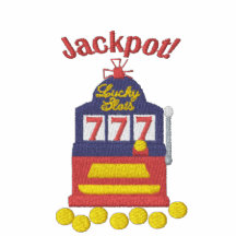 Jackpotspringor Broderad Tröja