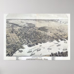 Jacksonville Florida vintage affisch