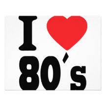 Jag älskar 80 ´s kort för inbjudningar