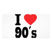Jag älskar 90 ´s fotokort