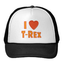 Jag älskar älskare för den T-Rex TyrannosaurusRex  Baseball Hat