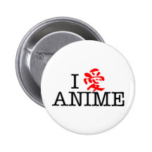Jag älskar Anime Knapp