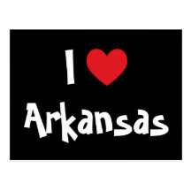 Jag älskar Arkansas Vykort