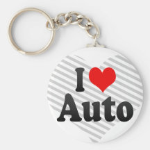 Jag älskar automatiskn nyckelring