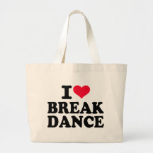 Jag älskar avbrottsdans tote bag