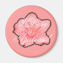 Jag älskar Azaleas! Kylskåpsnagnet