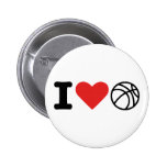 Jag älskar basket pins